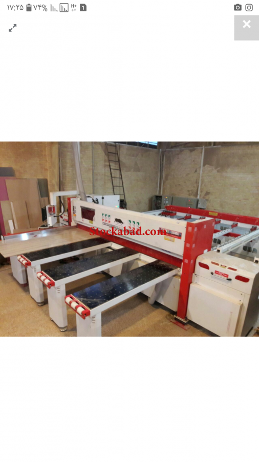 دستگاه پانل بر mdf