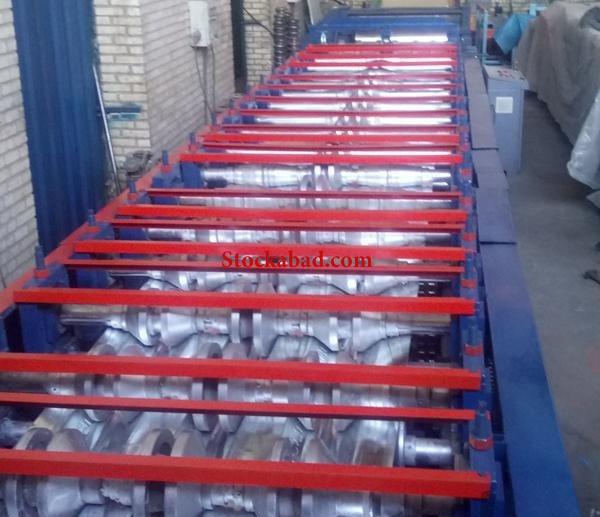 خط کامل تمام اتوماتیک تولید عرشه فولادی گام 75 کارکرده در تهران