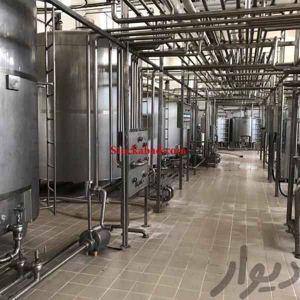 فروش خط تولید لبنیات دست دوم