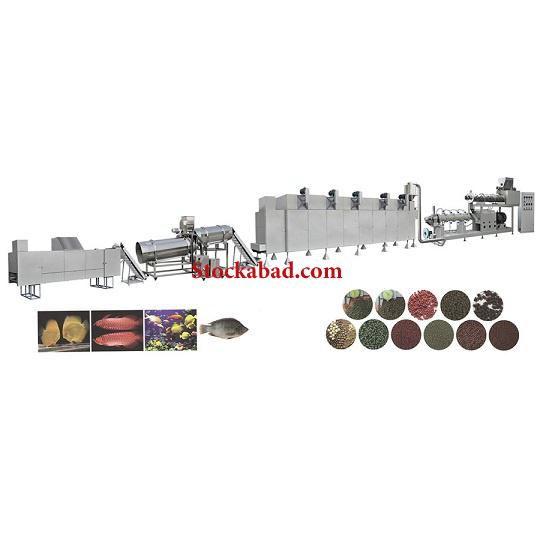 خطوط تولید خوراک آبزیان (ماهی) باظرفیت 150kg تا 5TON