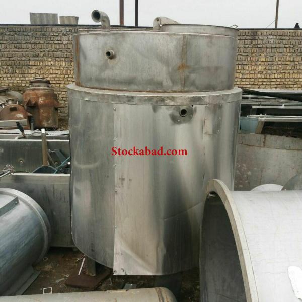 دیگ پخت استیل 1000 لیتری استوک در تهران