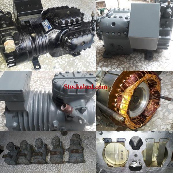 عرضه انواع کمپرسور های استوک سردخانه و چیلر