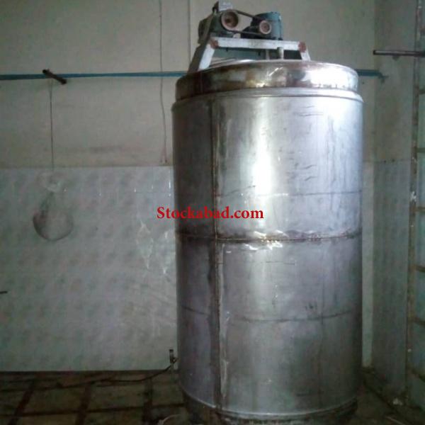 فروش مخزن دو تنی دوجداره استیل