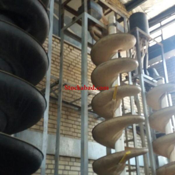 دو دستگاه پرعیارسازی موادمعدنی(اسپیرال)