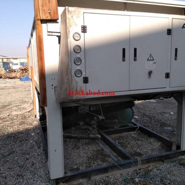 چیلر تراکمی یکپارچه هوایی ظرفیت 185 تن واقعی برند AUX