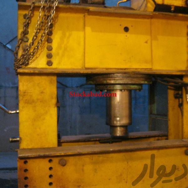 فروش پرس هیدرولیک 120 تن با شاسی و جک 300 تن در تهران