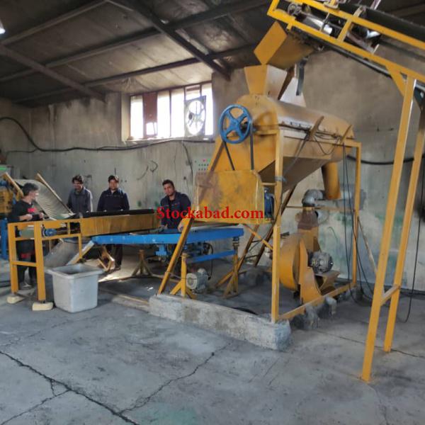 دستگاه خط تولیدگرانول لاستیک