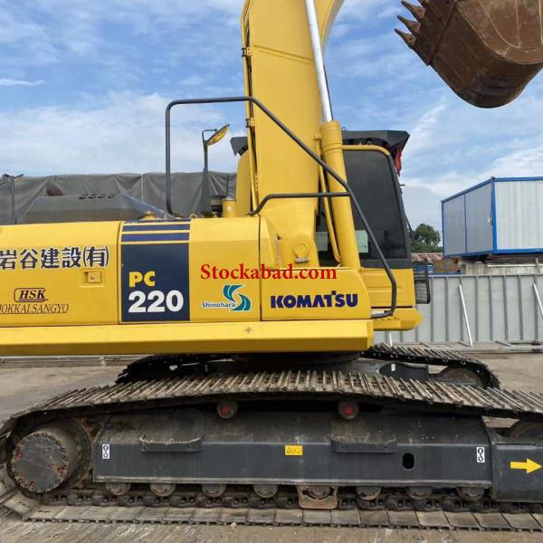 بیل مکانیکی کوماتسو 220 خط 8