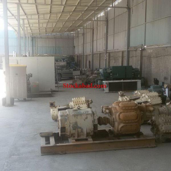 فروش کمپرسور فریونی صنعتی استوک