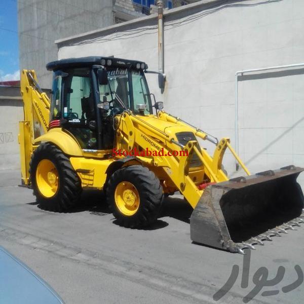 فروش بیل بکهو هیدرومک 102 b_آخر 2010_ کارکرده خیلی تمیز در نهران