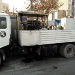 فروش یکدستگاه پمپ انتقال بتن سوار