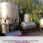 مخزن استیل 30تن 20تن 10تن تکجداره دوجداره